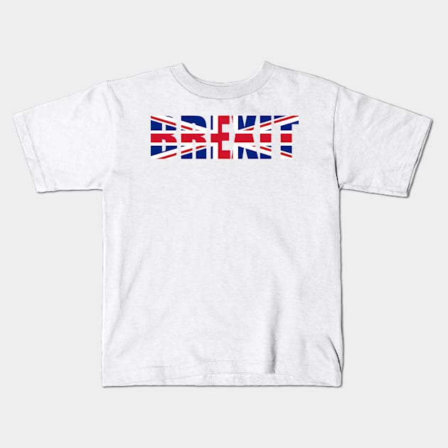 Brexit - Political, British, UK, European Union Kids T-Shirt by Yasdey